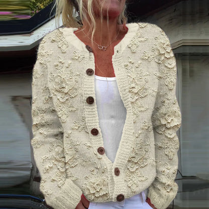 Comfortable Oversized Open Cardigan