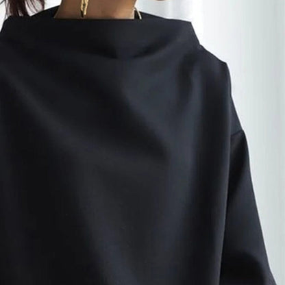 Elegant Crew Neck Women's Top