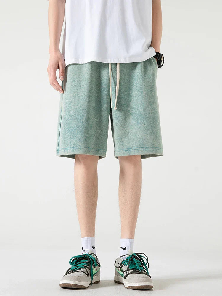 Men's Loose Fit Shorts with Elastic Waistband