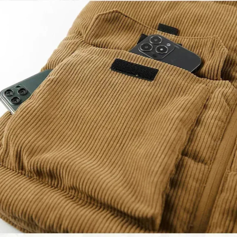 Textured Quilted Waistcoat