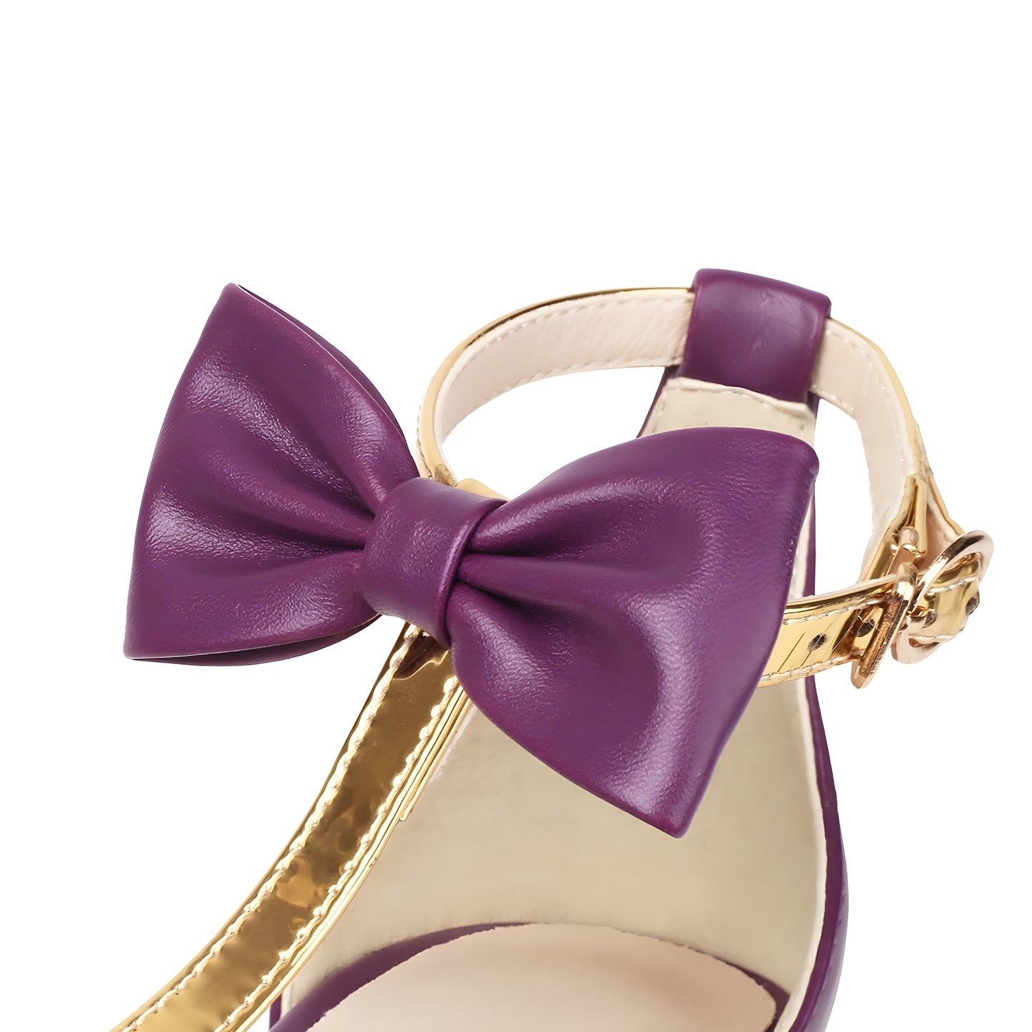 Elegant Buckle High Heel Shoes