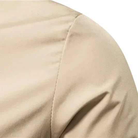 Men's Zip Up Flight Jacket with Side Pockets