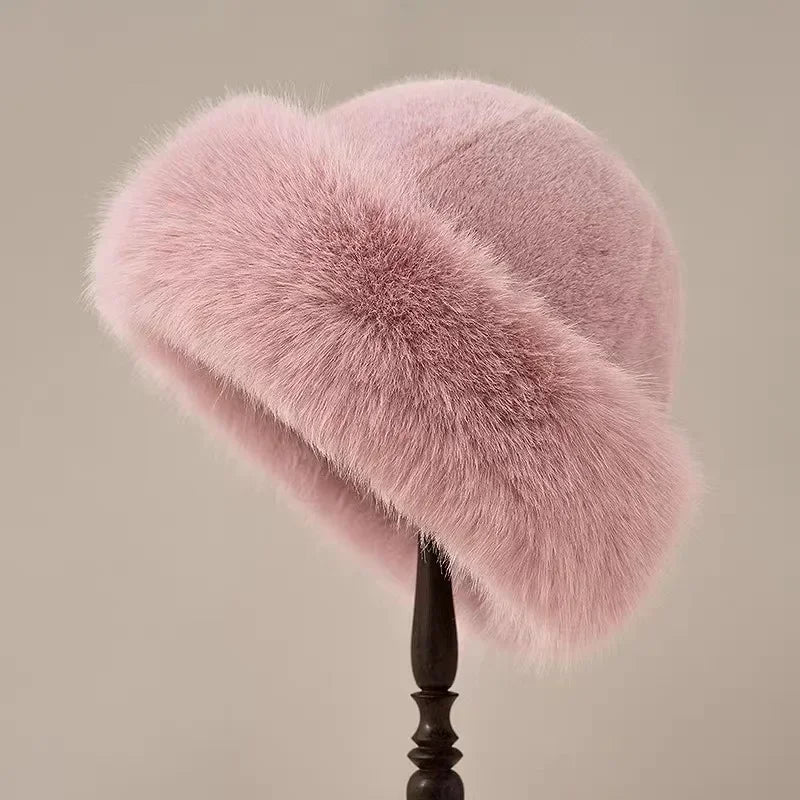 Classic Round Fur Winter Hat