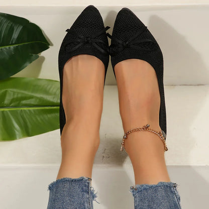 Comfortable Ribbon Tie Shoes