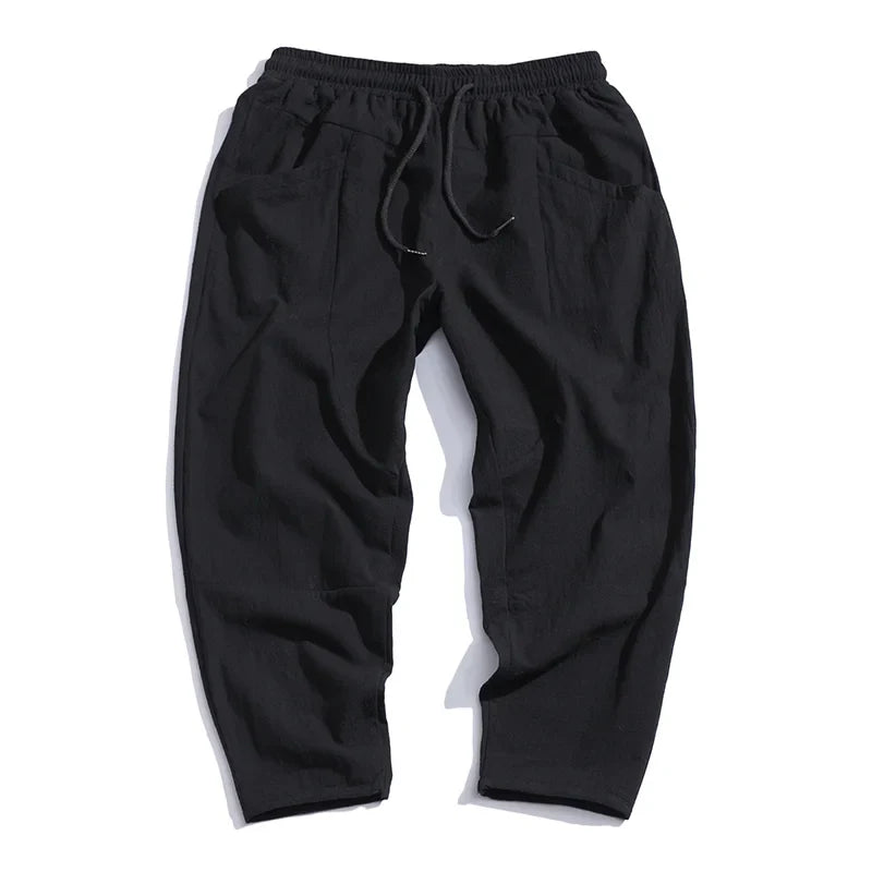 Casual Short Cotton Trousers