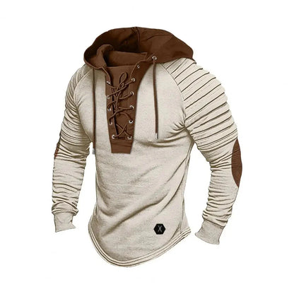 Fashionable Mens Slim Fit Hooded Sweatshirt