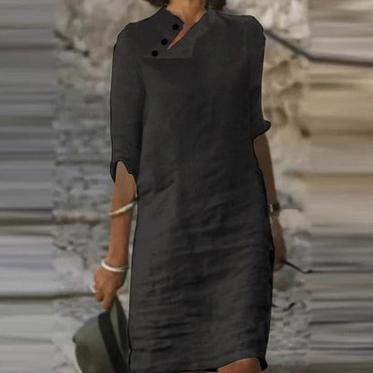 Casual Knee Length A Line Dress for Women