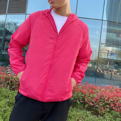 Waterproof Men's Lightweight Windbreaker Coat