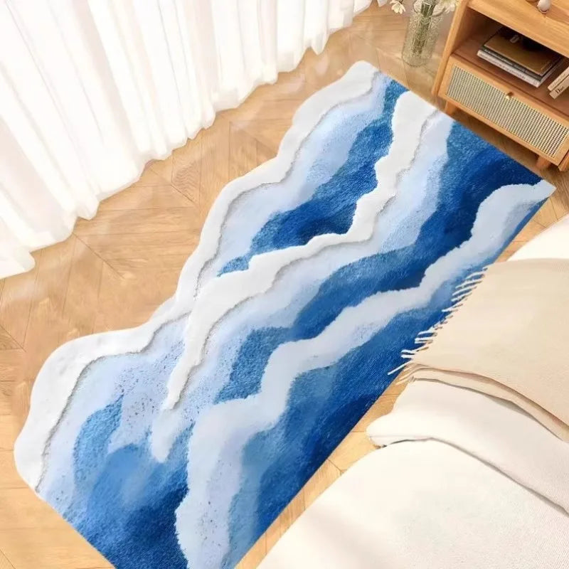 Plush Pile Patterned Rug