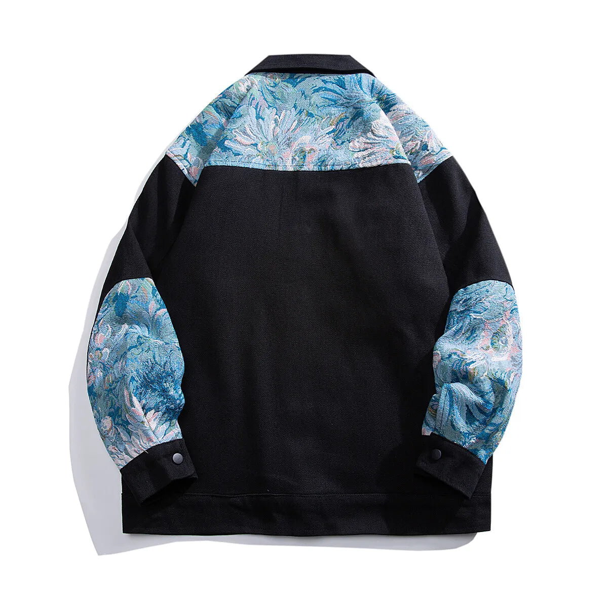 Stylish Patched Jeans Jacket