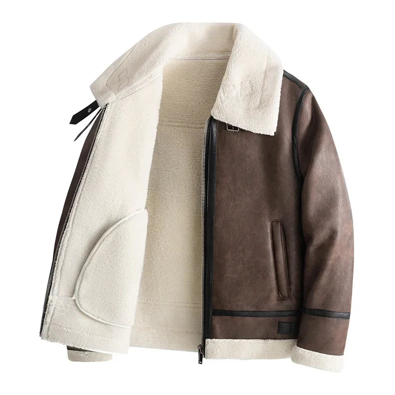 Classic Brown Flight Jacket