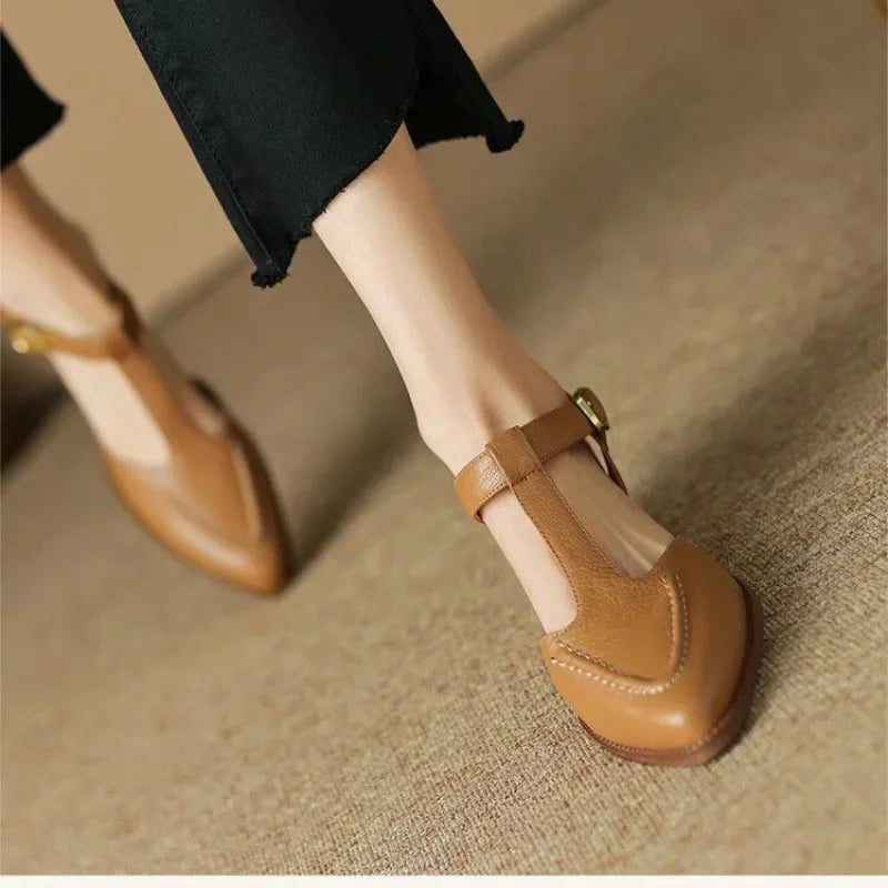 Elegant Buckle Dress Shoes for Women - Nocini