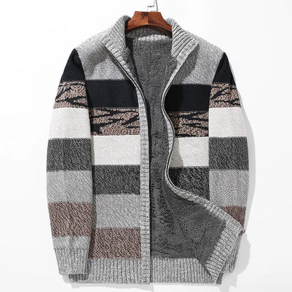 Multicolored Wool Sweater Cardigan - Nocini