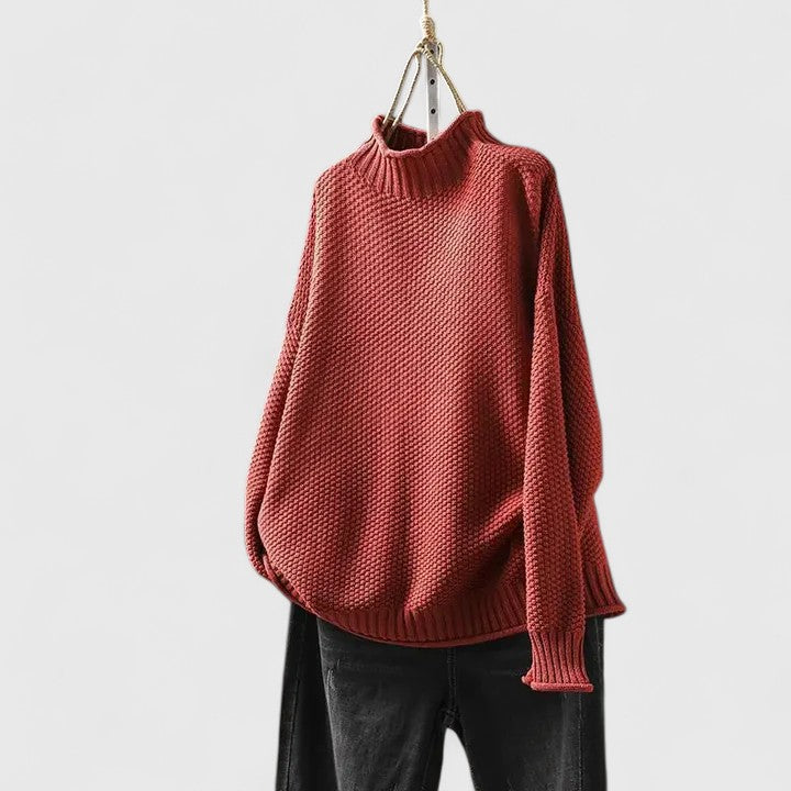 Classic Chic Knitted Sweater - Olytrend