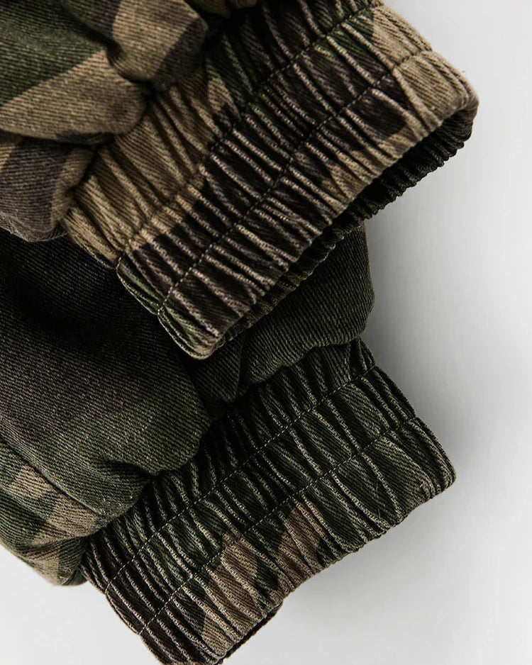 Warm Camouflage Insulated Coat