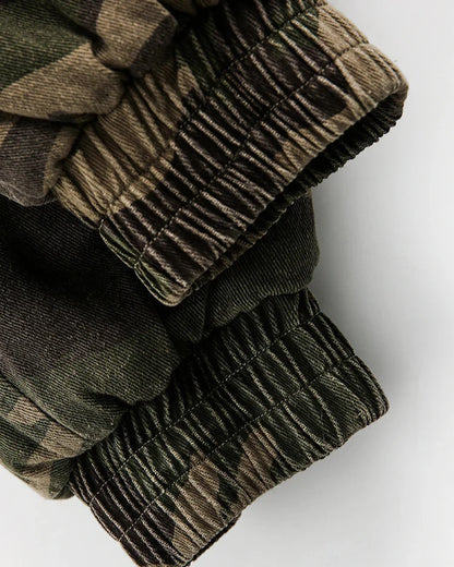Warm Camouflage Insulated Coat