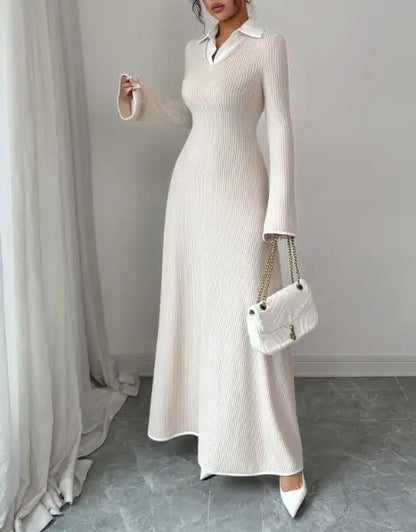 Cozy Long Sleeve Maxi Dress