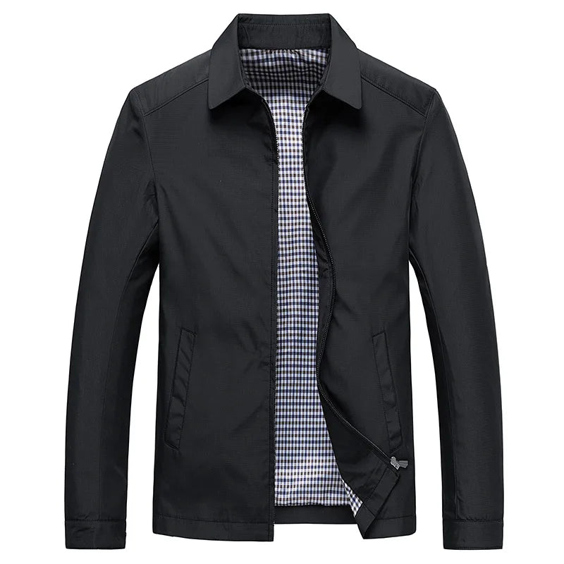 Waterproof Men's Zip Jacket Slim Fit - Nocini