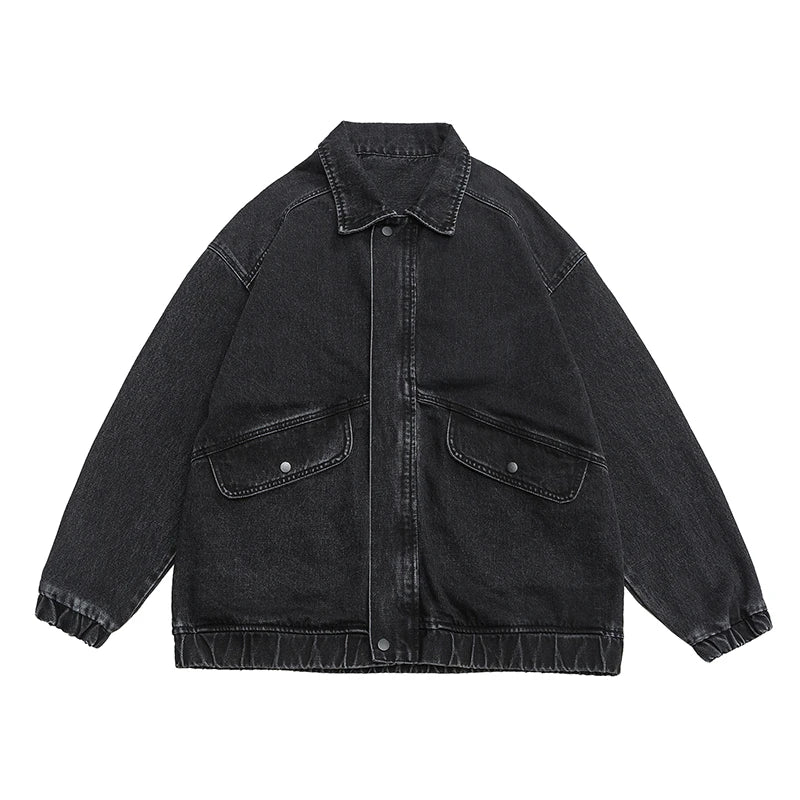 City Style Blue Jeans Jacket