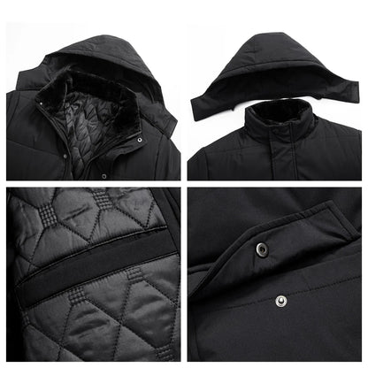 Warm Faux Fur Insulated Jacket