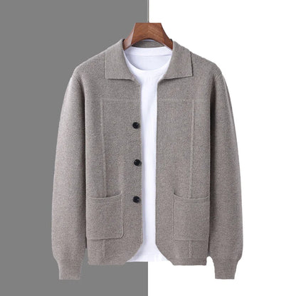 Soft Merino Wool Crew Sweater - Nocini