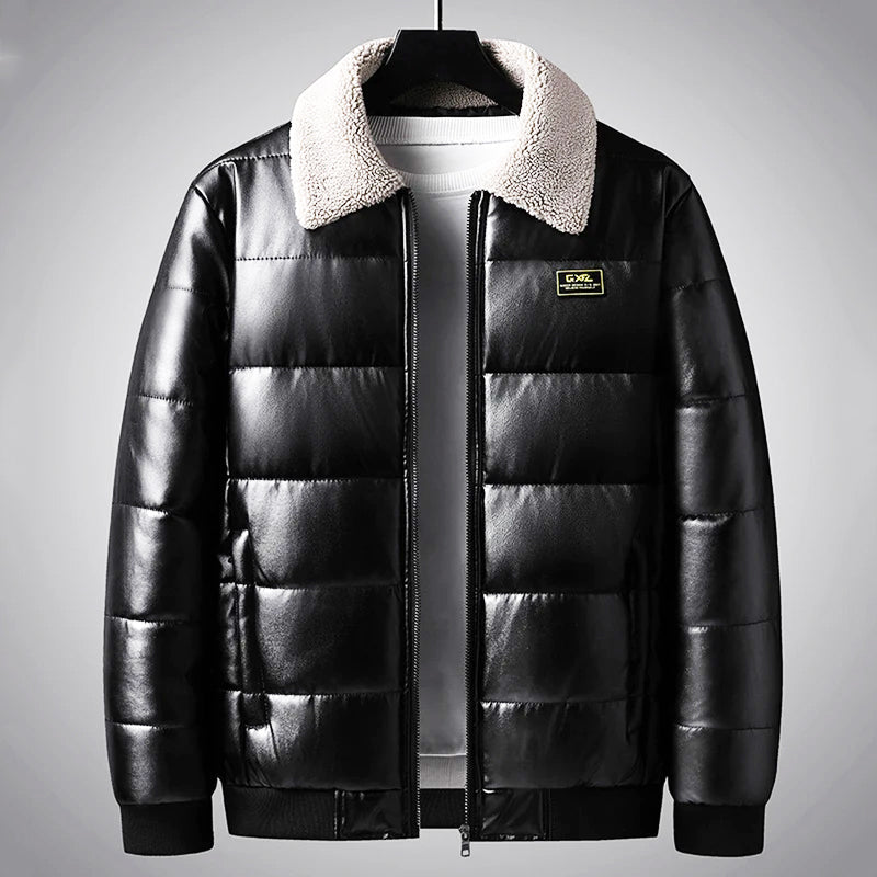 Warm Quilted Down Puffer Coat - Nocini