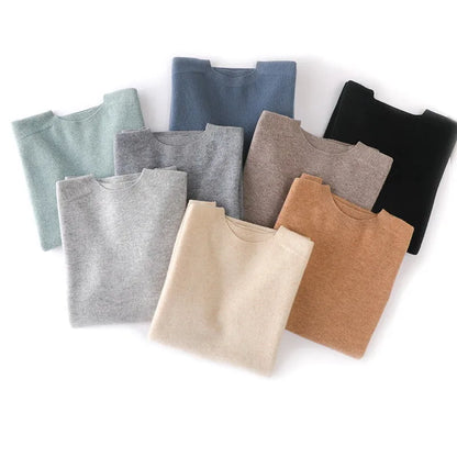 Soft Knit Cashmere Sweater Shirt