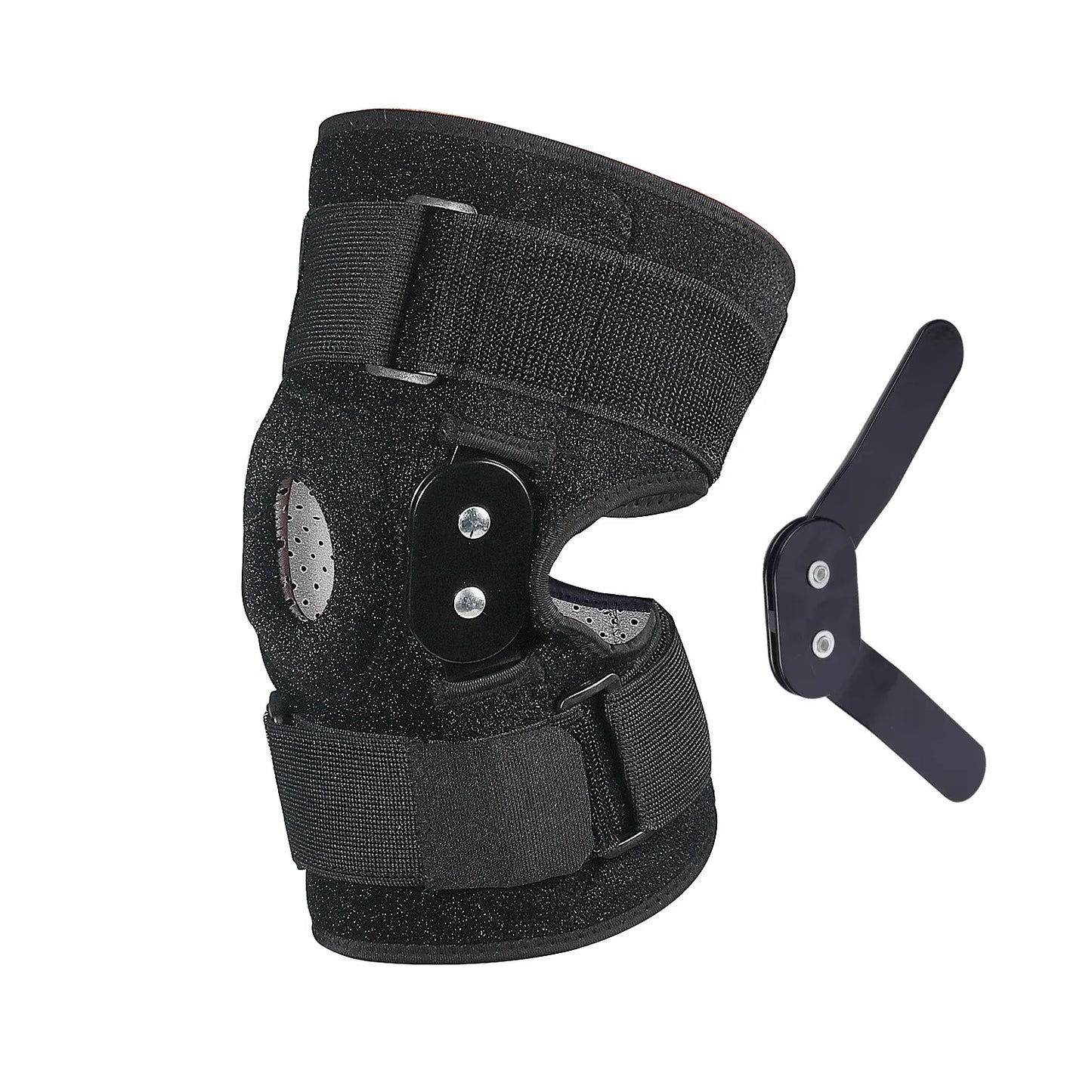 Flexible Support Hinged Knee Wrap