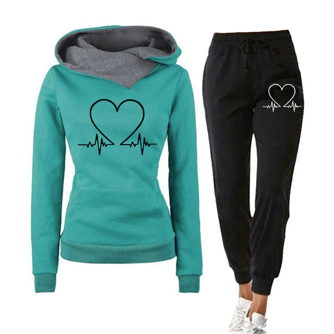 Ladies' Comfortable Sweat Suit - Olytrend