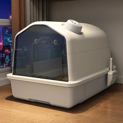 Large Odor Control Cat Litter Box - Olytrend
