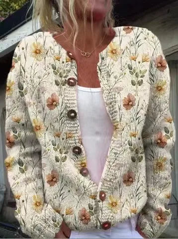 Comfortable Oversized Open Cardigan
