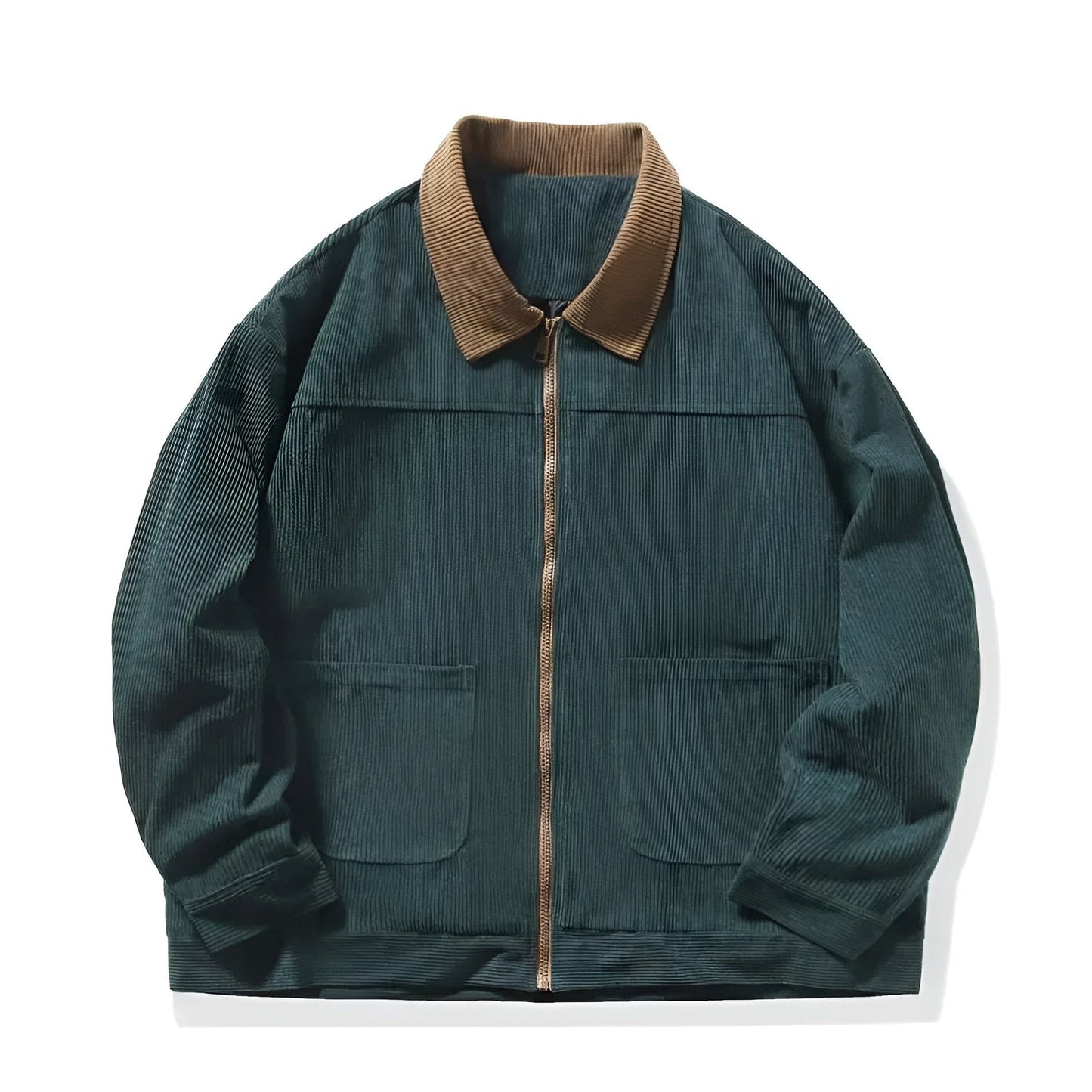 Rugged Plaid Fleece Lined Jacket