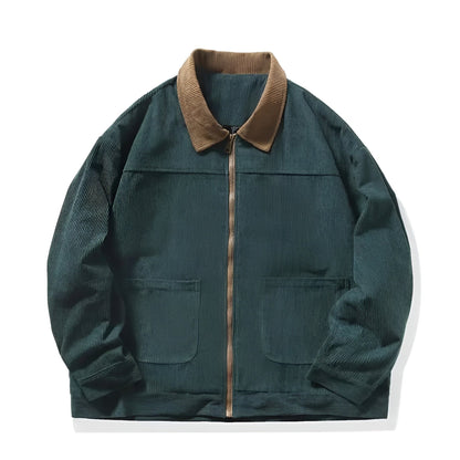 Rugged Plaid Fleece Lined Jacket
