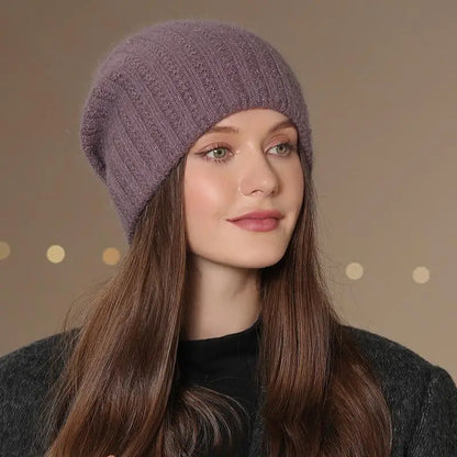 Casual Slouchy Ribbed Beanie - Nocini