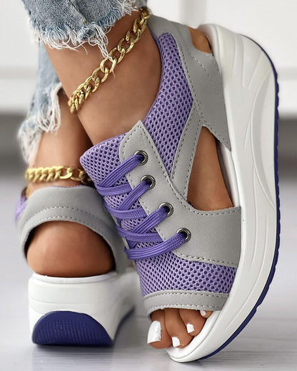 Elegant Strappy Women's Summer Sandals