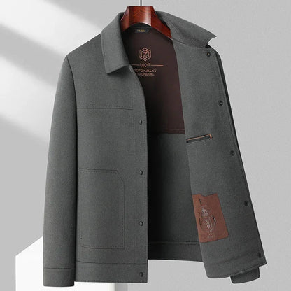 Italian Style Wool Coat - Nocini