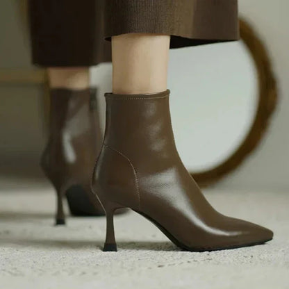 Low Heel Ankle Boots