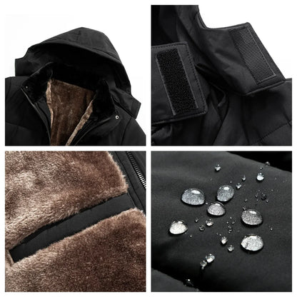 Warm Faux Fur Insulated Jacket
