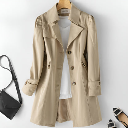 Classic Double Breasted Trench Coat