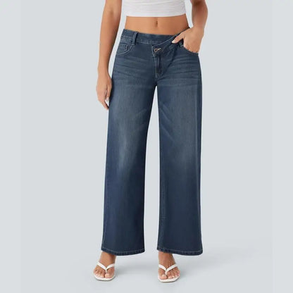 Relaxed Fit Loose Women's Jeans