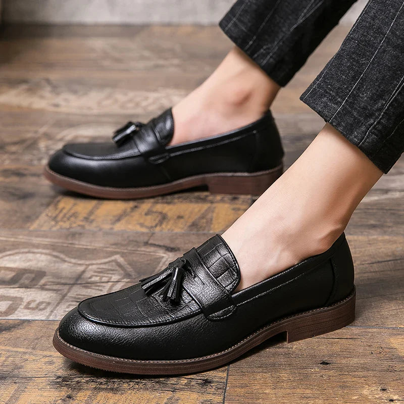 Luxury Slip On Dress Shoes - Nocini