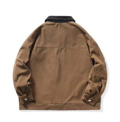Rugged Plaid Fleece Lined Jacket