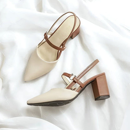 Elegant High Heel Slingbacks - Nocini