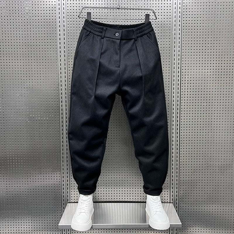 Lucas | Men's Slim Fit Classic Dress Trousers