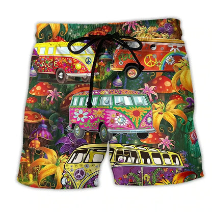Men's Quick Dry Beach Shorts – Comfort Fit – Elastic Waist - Nocini