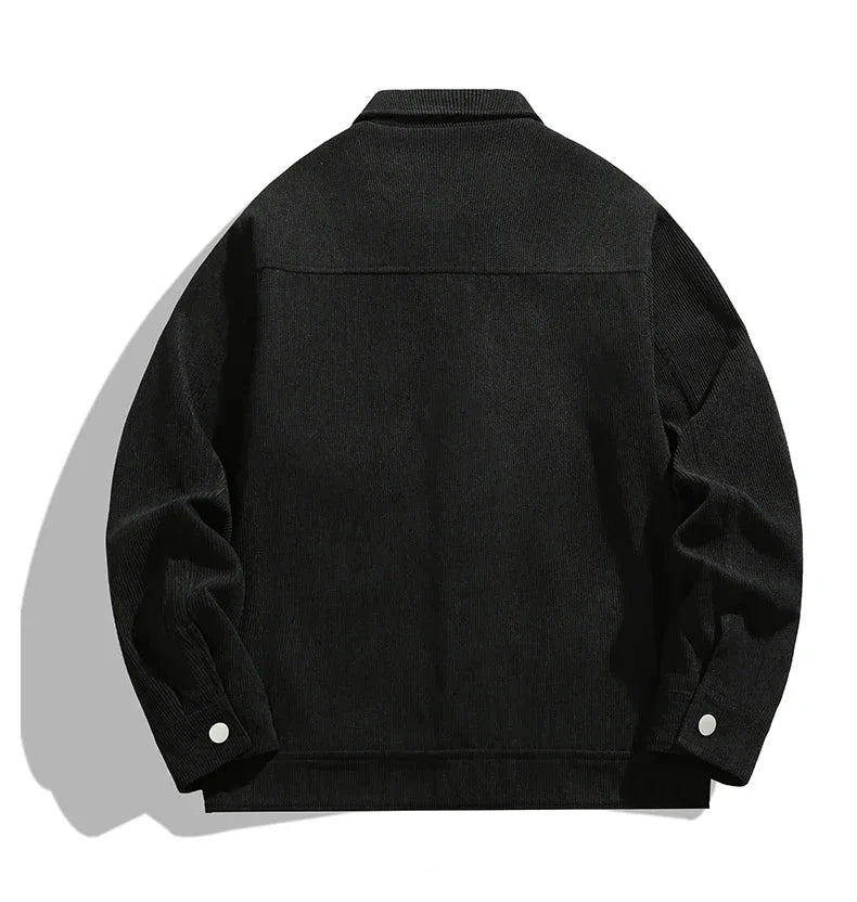 Classic Textured Cotton Jacket