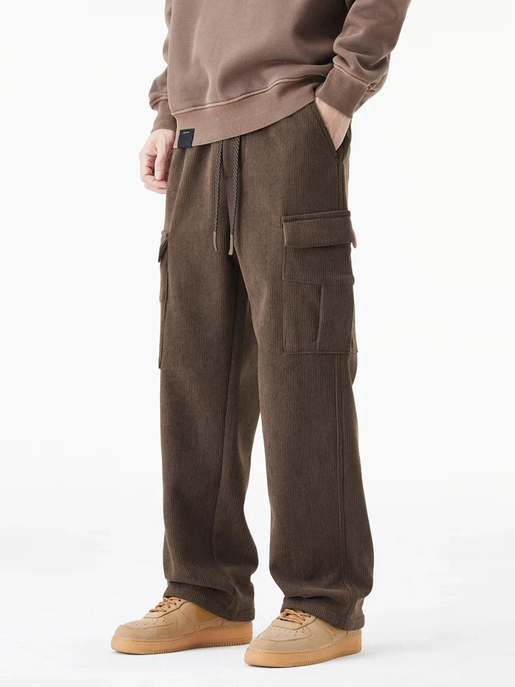 Soft Fleece Lined Jogger Pants - Nocini