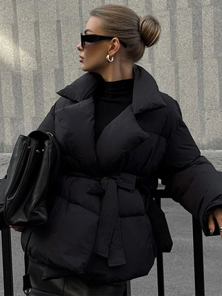 Warm Women's Puffy Winter Coat