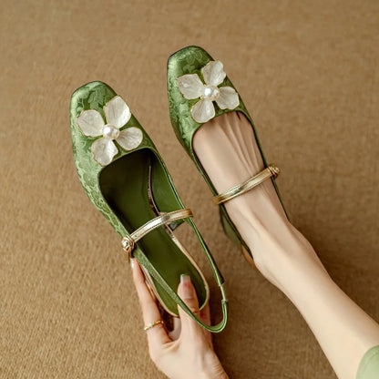 Elegant High Heel Slingback Shoes