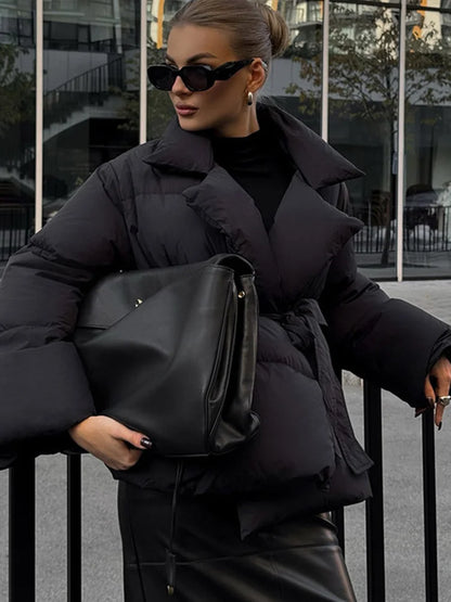 Warm Women's Puffy Winter Coat